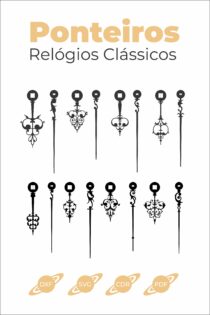 Ponteiros de Relógios